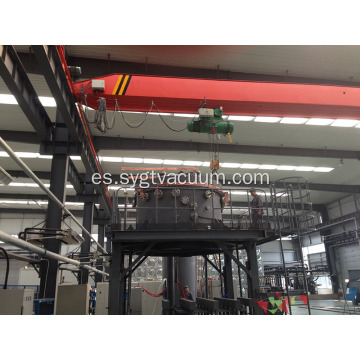 Horno de sinterización de vacío vertical a alta temperatura